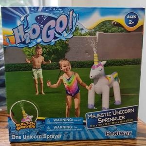 Bestway H20GO INFLATABLE UNICORN WATER SPRINKLER 💧 NIB